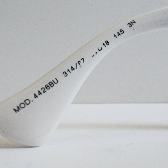 VERSACE 4426BU WHITE GOLD MEDUSA ICONIC CLASSIC SUNGLASSES - Picture 10 of 13